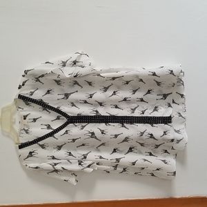 Giraffe Blouse by EMALINE